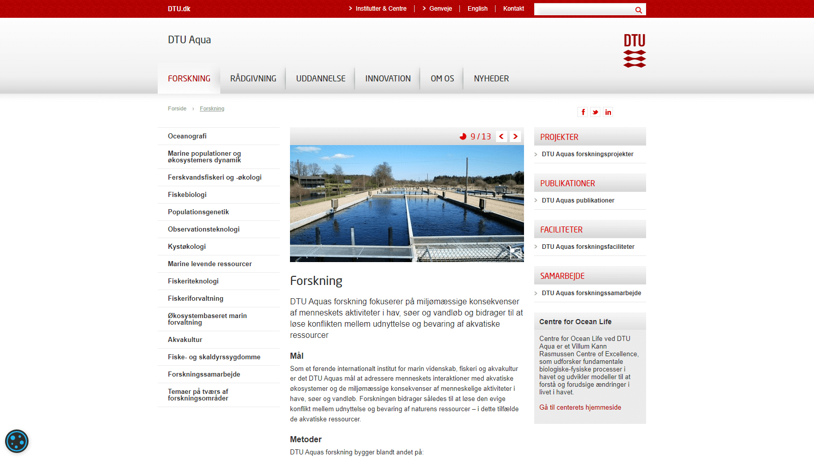Eksempel på gammelt design